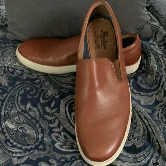 Florsheim leather Men’s slides. Very good condition. - Picture 4 of 6